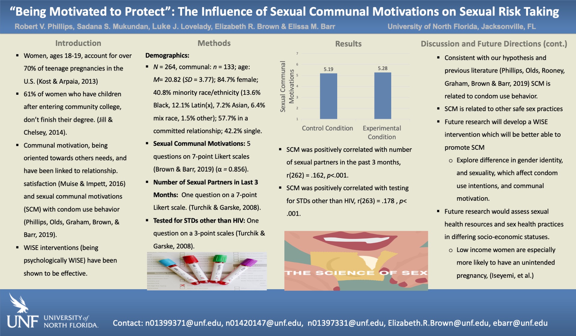 Being Motivated to Protect” The Influence of Sexual Communal Motivations on Sexual Risk Taking